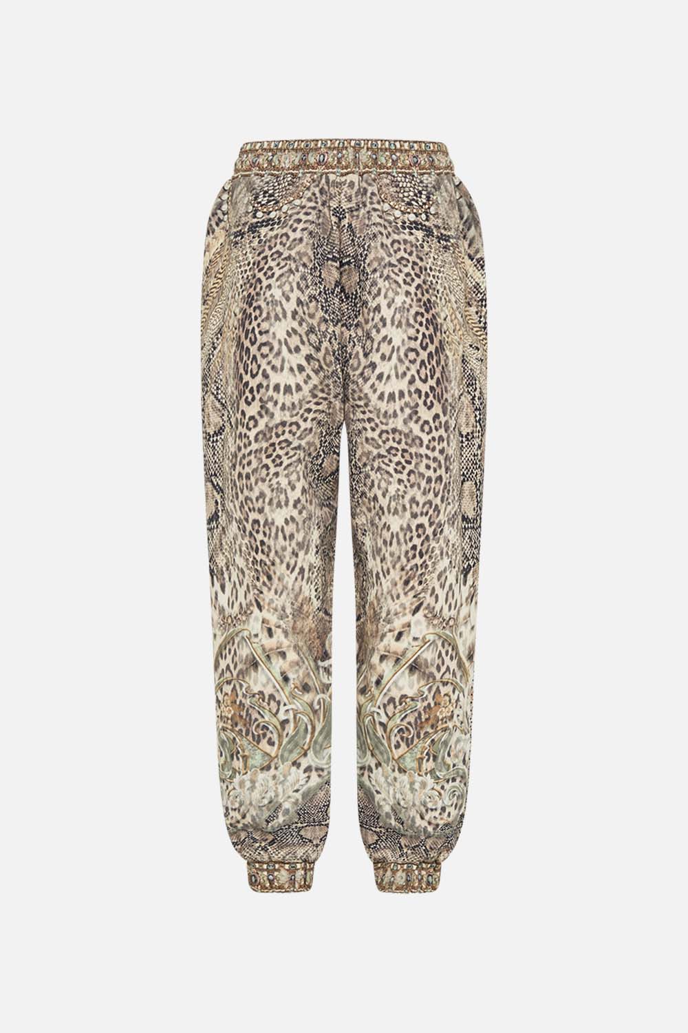 CAMILLA jersey track pants in Looking Glass Houses print