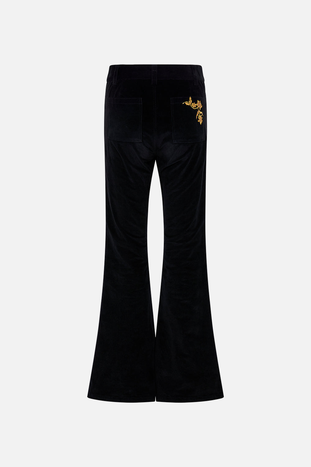 CAMILLA floral Eyelet Front Pant in Stitched in Time