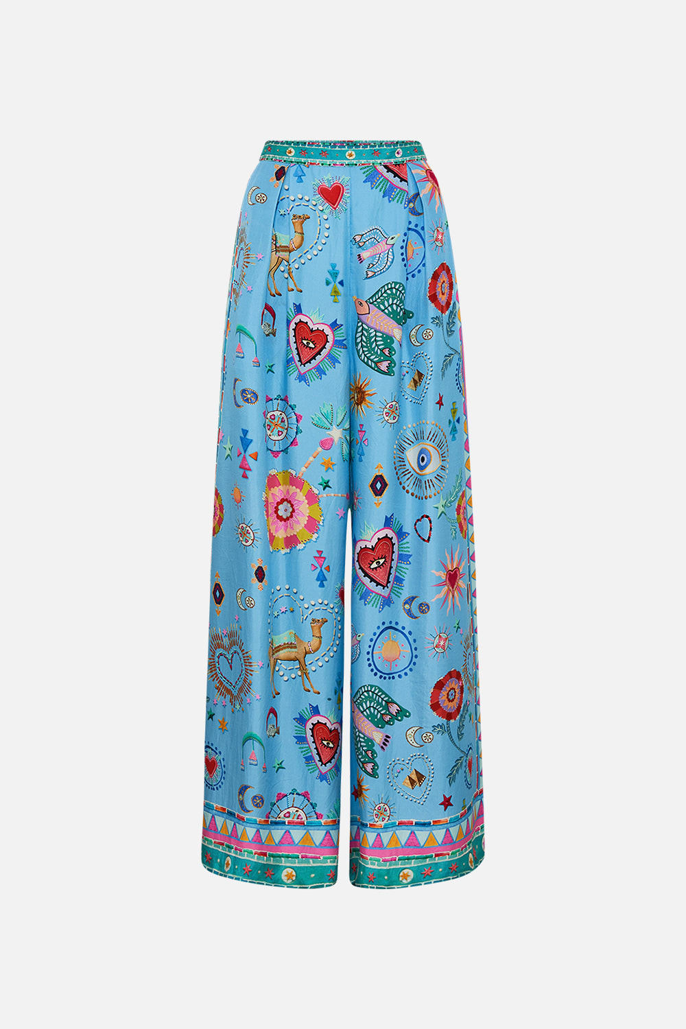 TUCK FRONT PANT A PAINTED VILLAGE