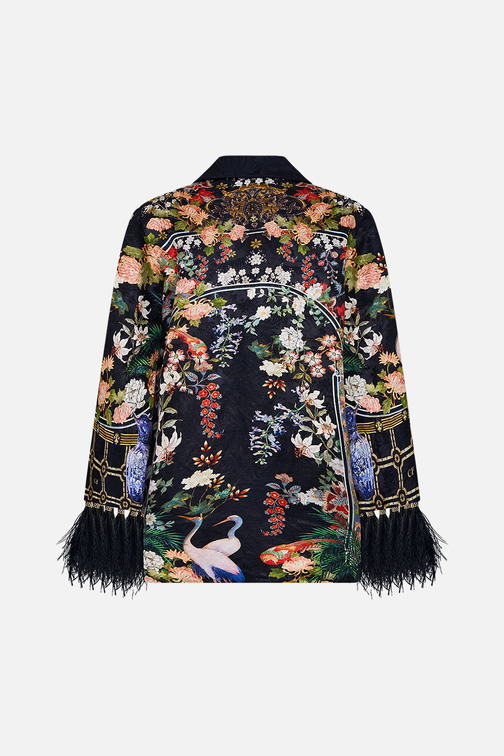 FLARED SLEEVE DOUBLE BREASTED JACKET PALACIO POETRY