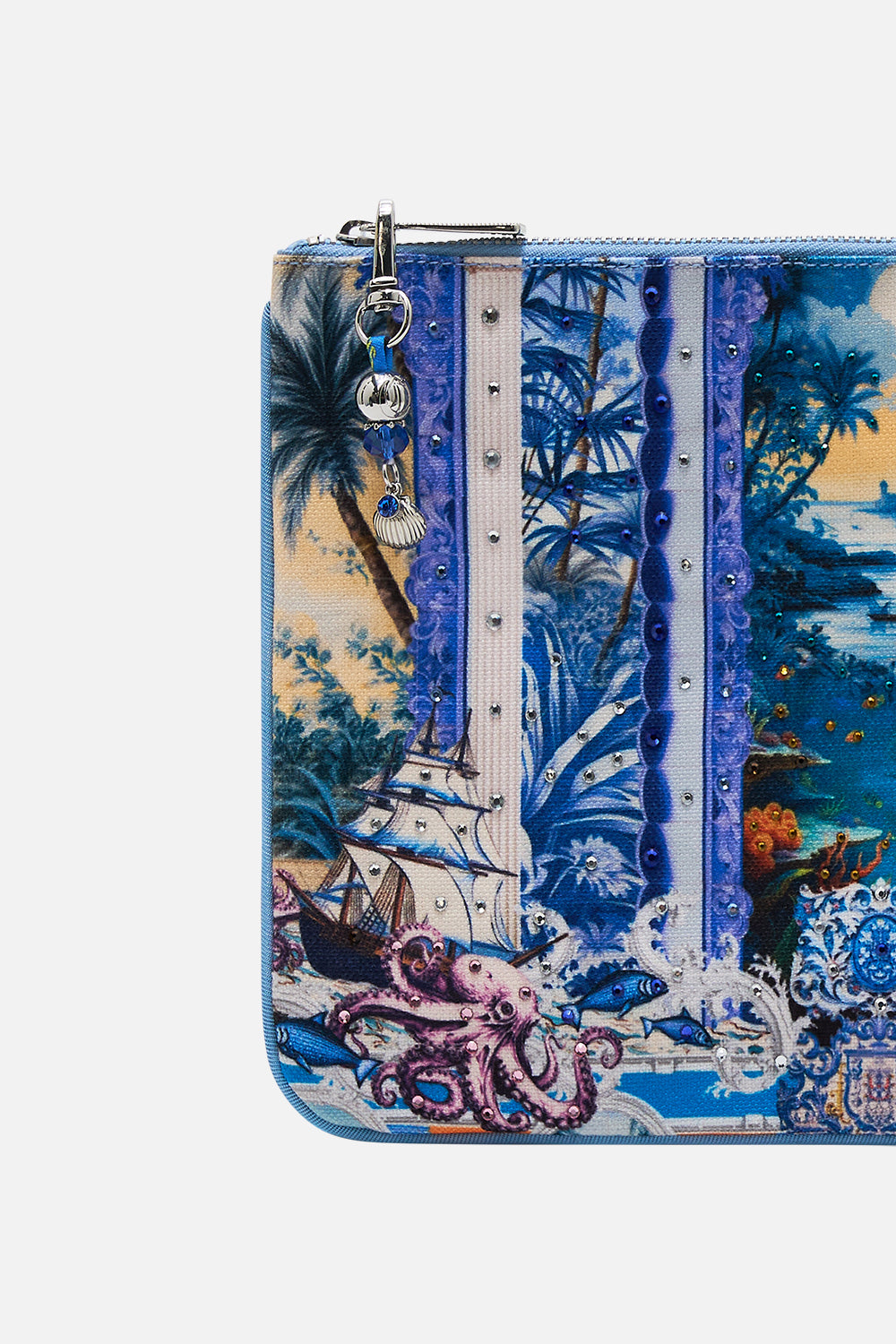 SMALL CANVAS CLUTCH SONG OF SAINT ANTHONY