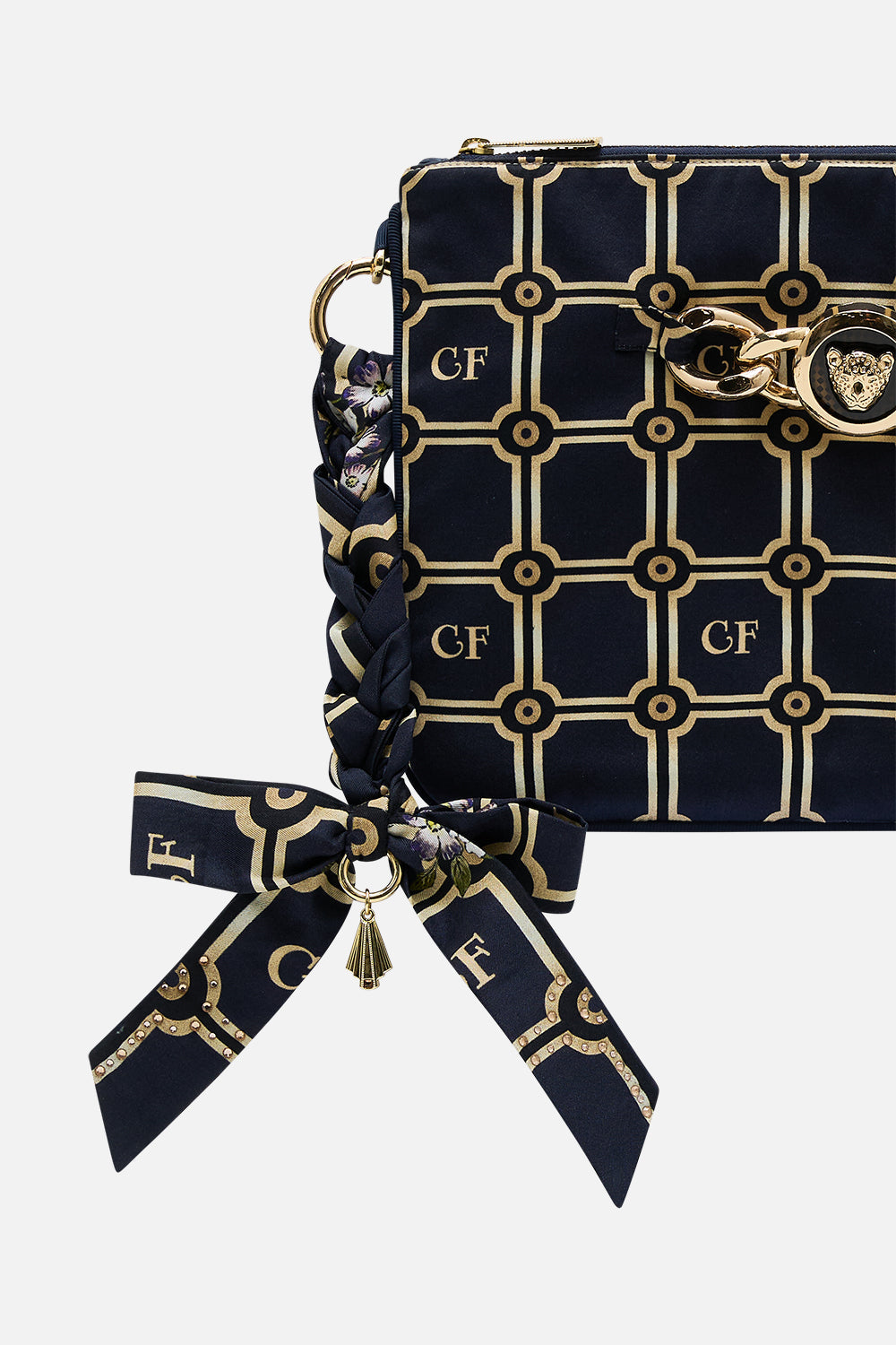 BRAIDED STRAP CLUTCH PALACIO POETRY