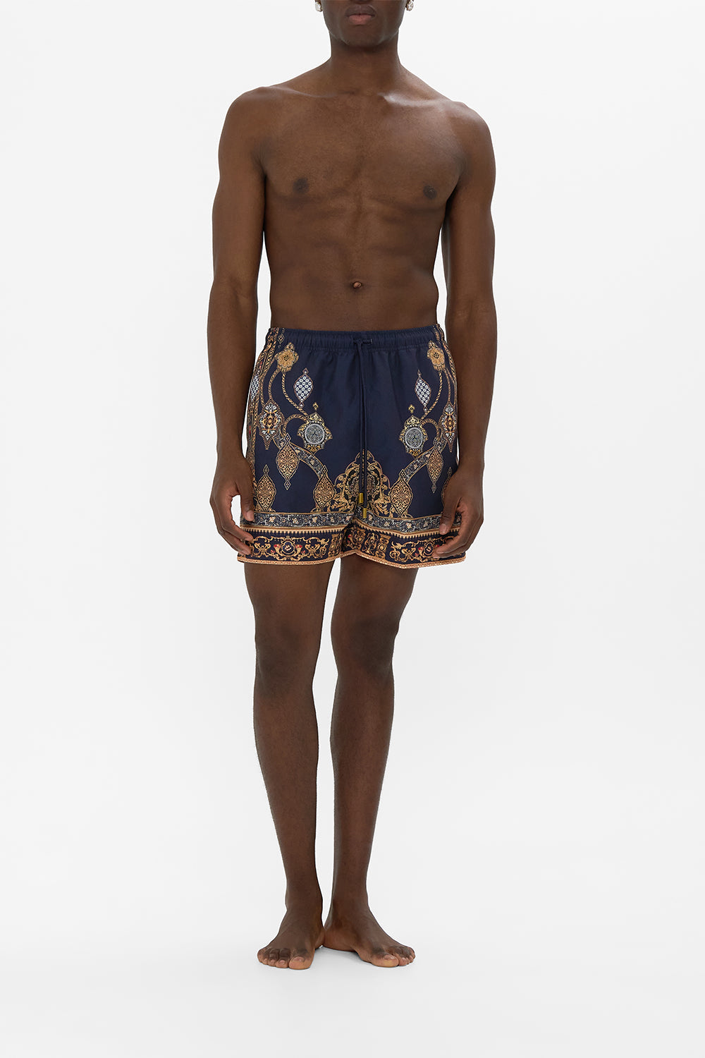 MID LENGTH BOARDSHORT WITH ELASTIC WAIST THE IMPERIAL GATE