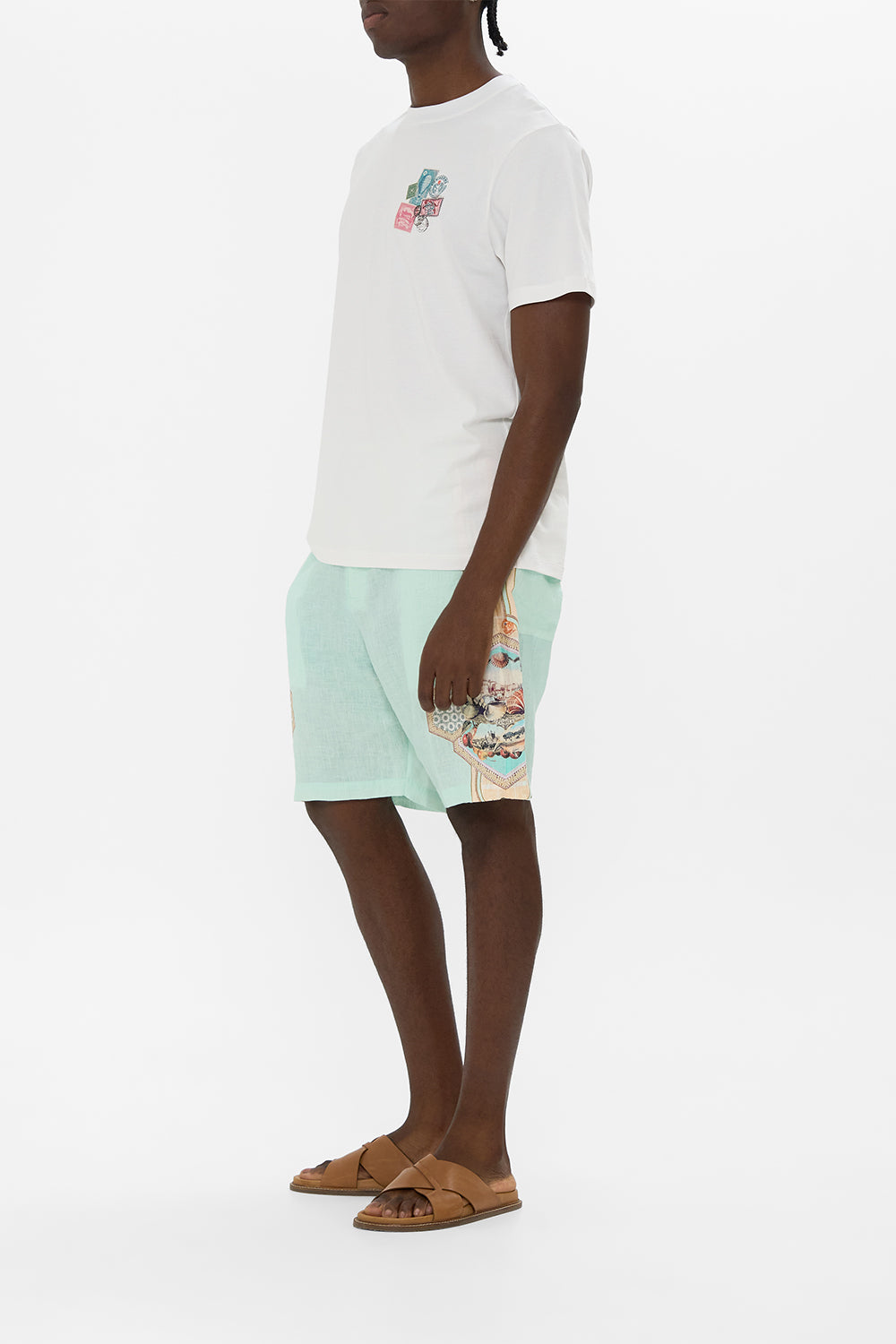 RELAXED HEAVYWEIGHT CREW NECK TEE WITH LOVE FROM TÜRKIYE