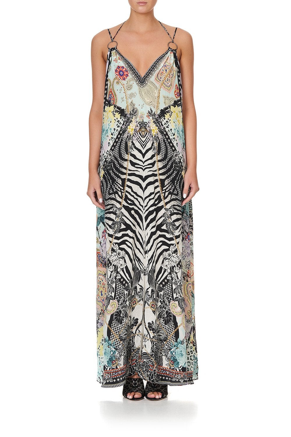 RING DETAIL STRAP DRESS THINK KINKS