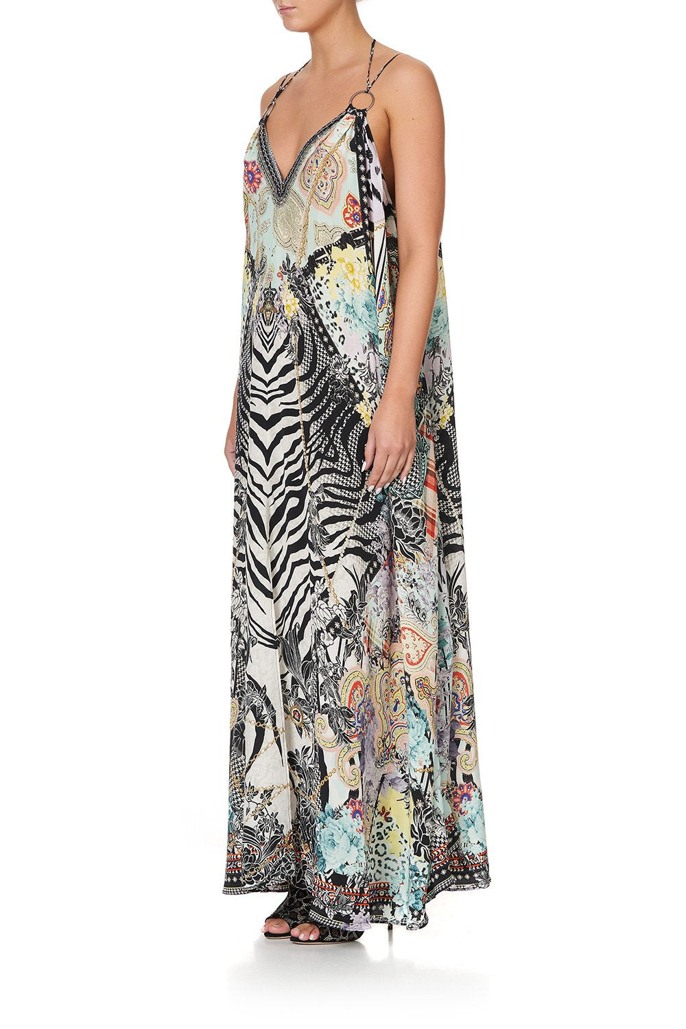 RING DETAIL STRAP DRESS THINK KINKS