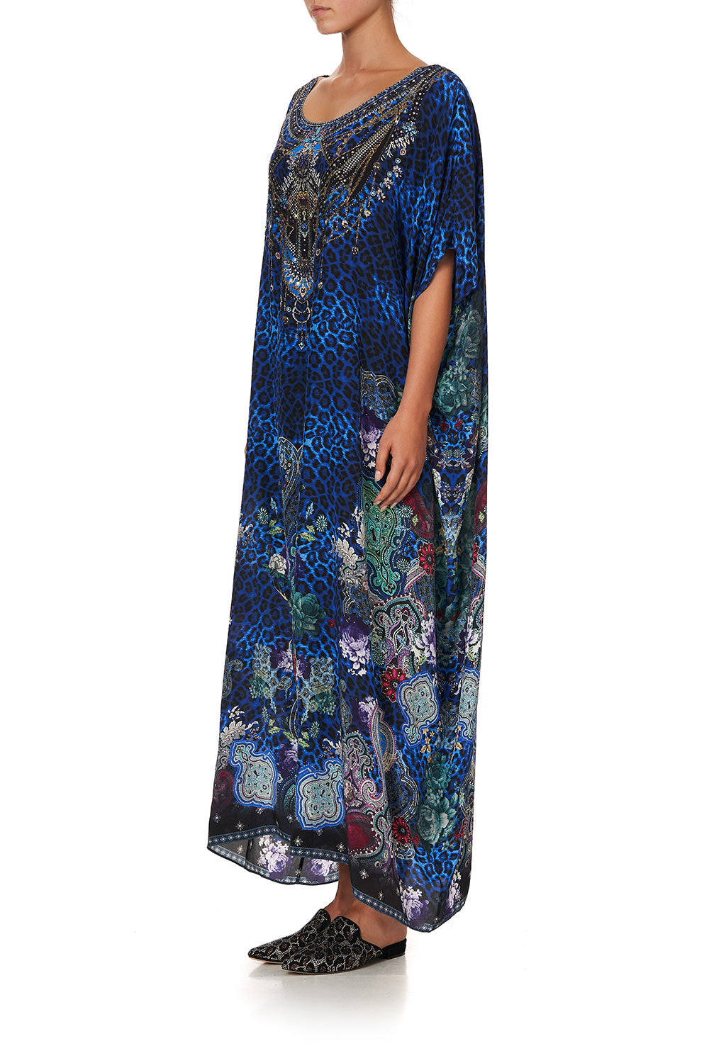 ROUND NECK KAFTAN CAMDEN MOON