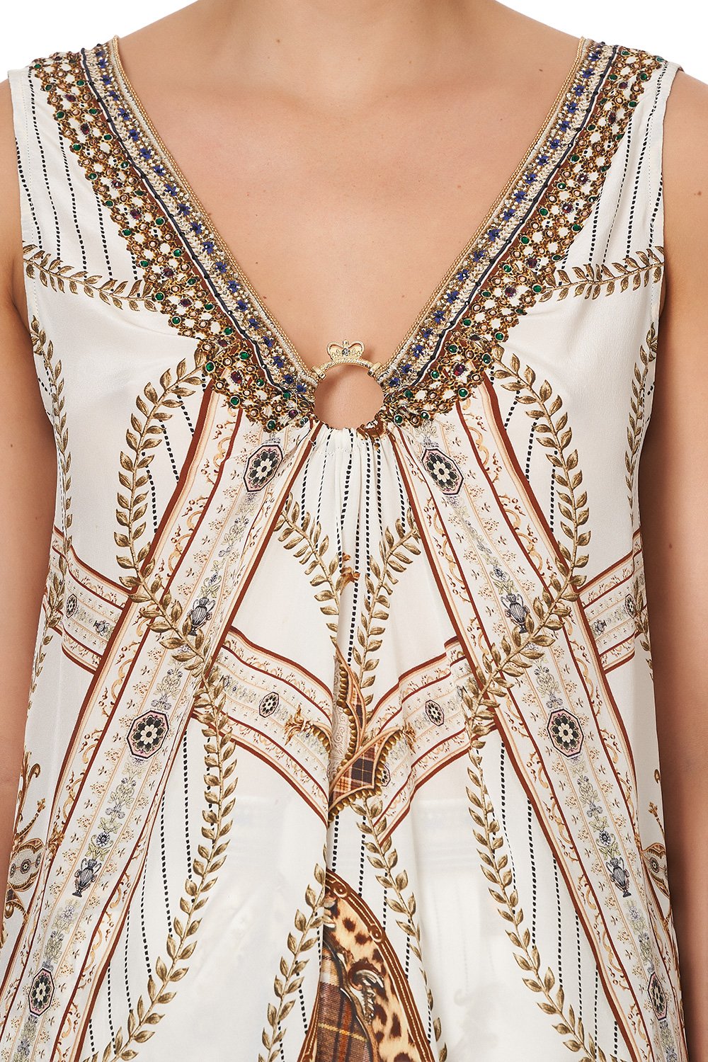 WIDE STRAP U-RING TOP MIND YOUR MANOR