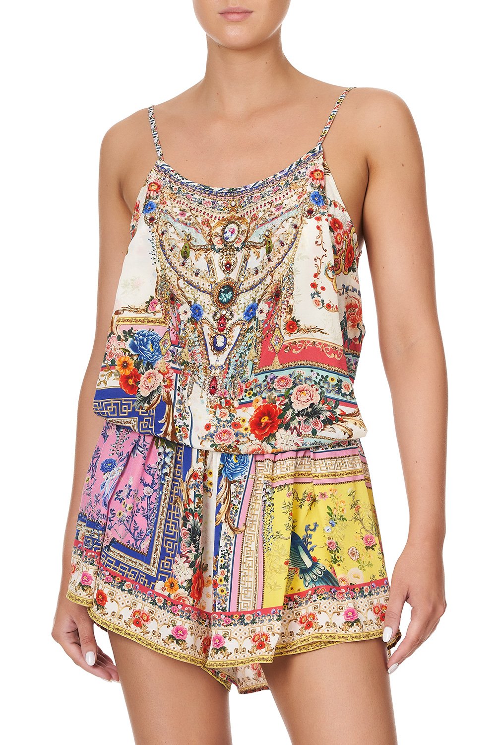 SHOESTRING STRAP PLAYSUIT PARTY IN THE PALACE