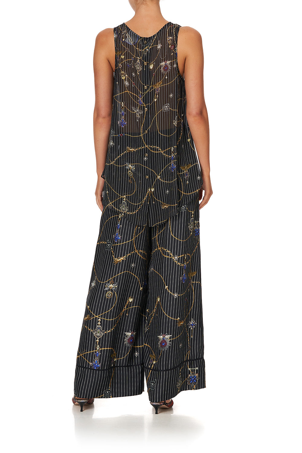 BUTTON BACK TOP PUNK OF PRIMROSE