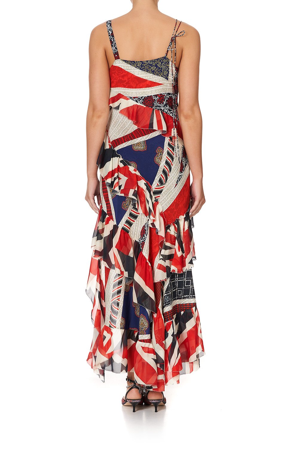 ASYMMETRIC MULTI FRILL DRESS JACK BE NIMBLE