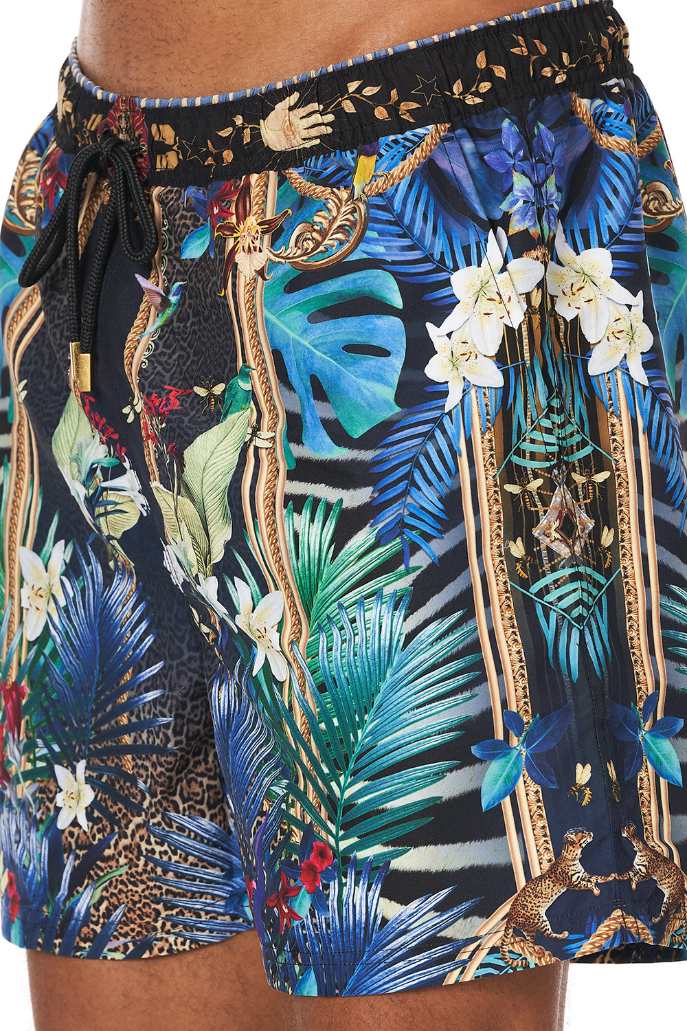 ELASTIC WAIST BOARDSHORT RAINBOW ROOM