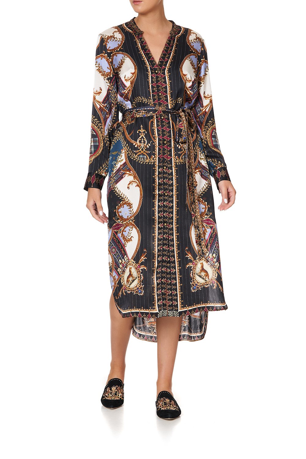 MID LENGTH SHIRT DRESS DINING HALL DARLING