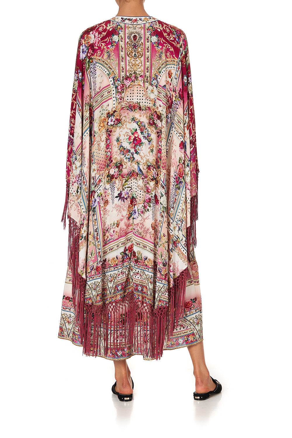 DRAPED HIGH-LOW LAYER SUMMONED BY A ROSE