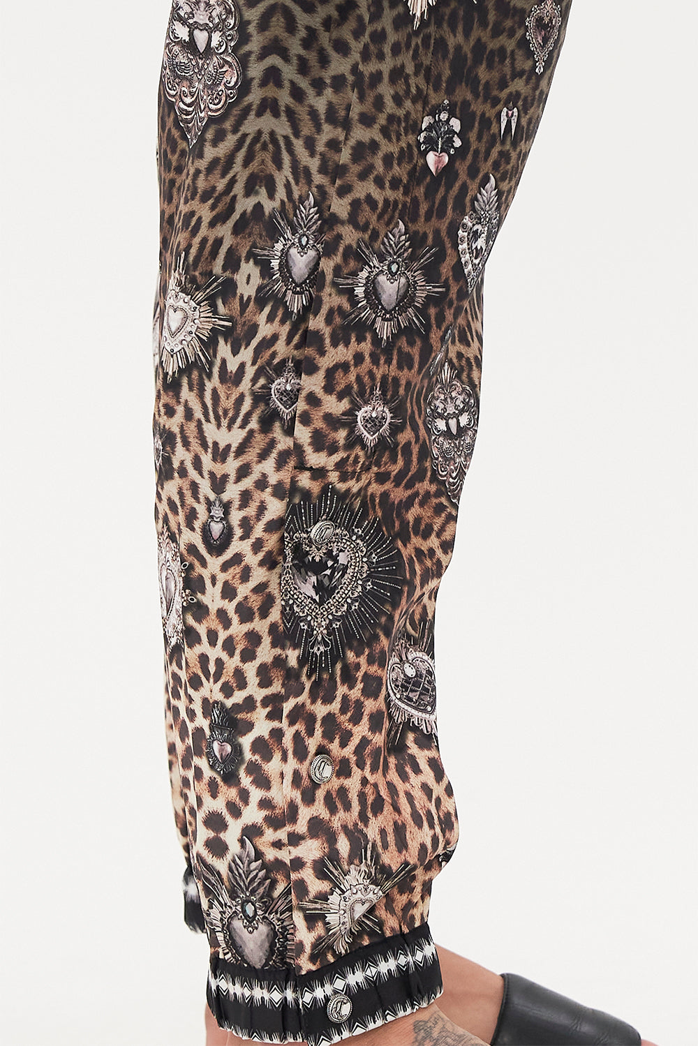 SIDE SNAP ADJUSTABLE TRACKPANT ORDER OF DISORDER