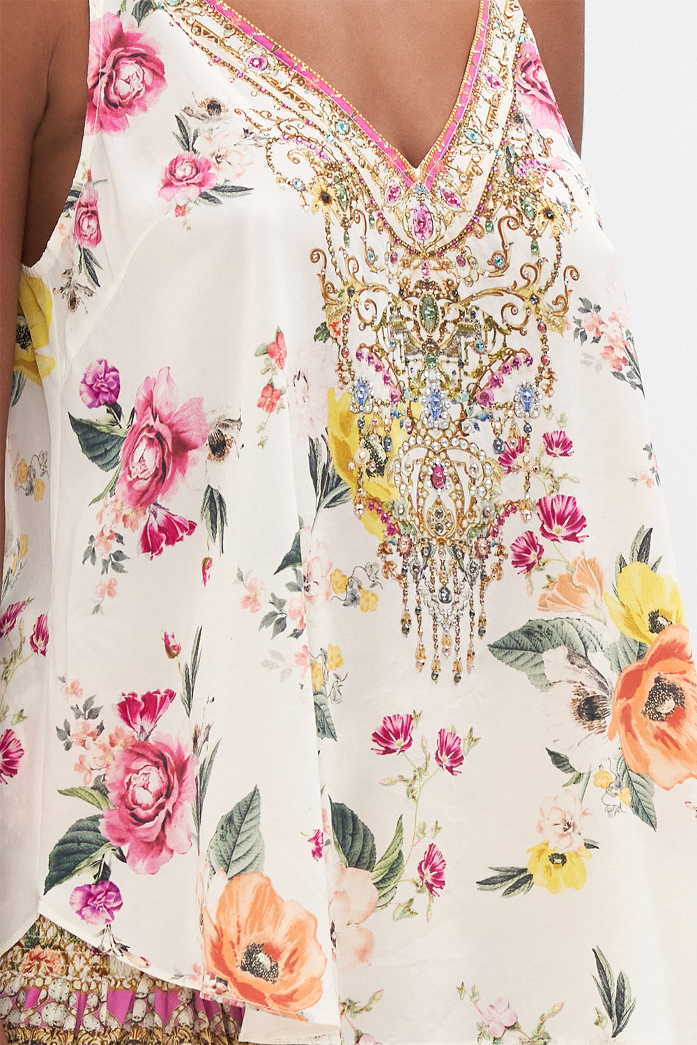 V NECK CAMI DESTINY CALLING