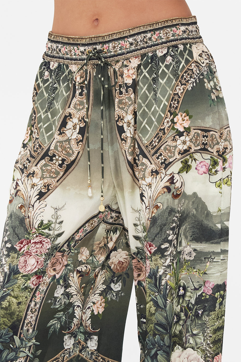 STRAIGHT LEG PANT GARDEN OF GOOD FORTUNE