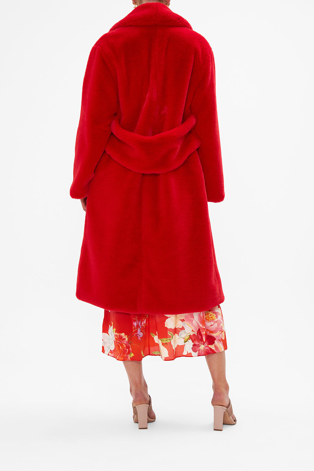 LONG TEDDY COAT KISS AND TELL