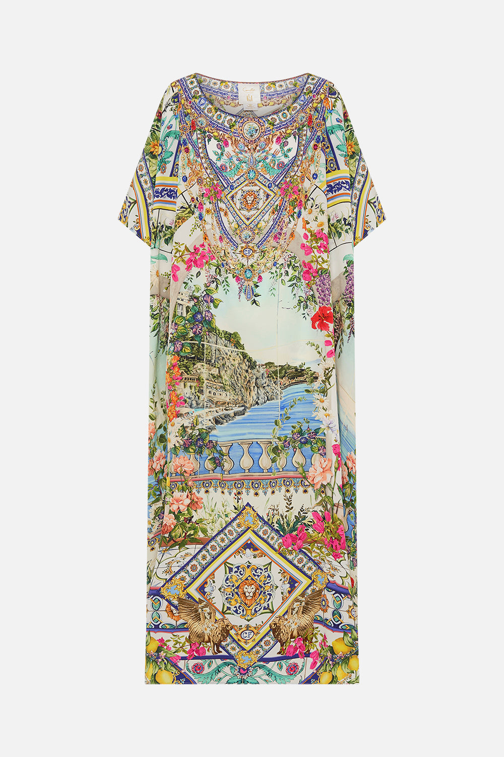 ROUND NECK KAFTAN AMALFI AMORE