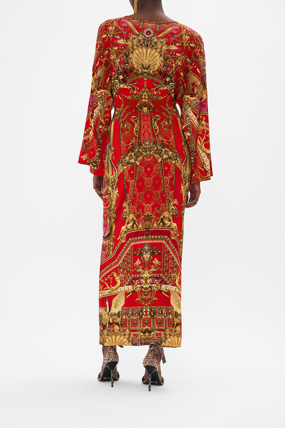 RUCHED FRONT JERSEY DRESS SWEET SOPRANO