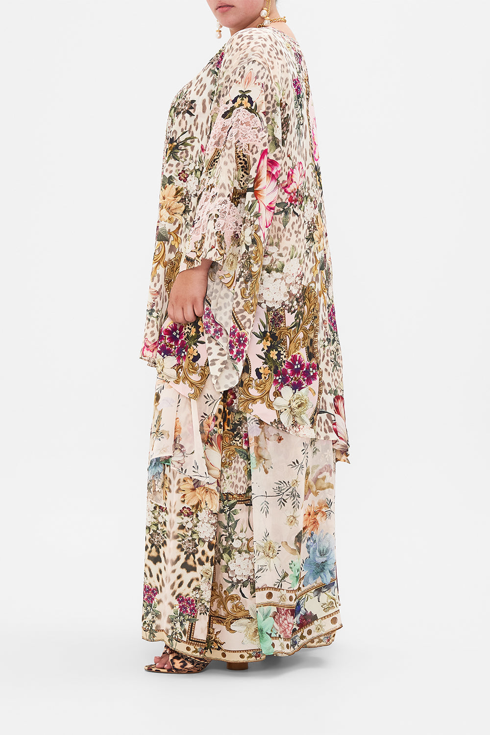 KIMONO WITH LONG UNDERLAYER BAMBINO BLISS