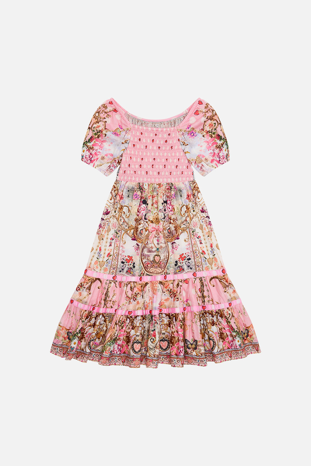 KIDS RIBBON MAXI DRESS 4-10 MINNIE MOUSE MAGIC