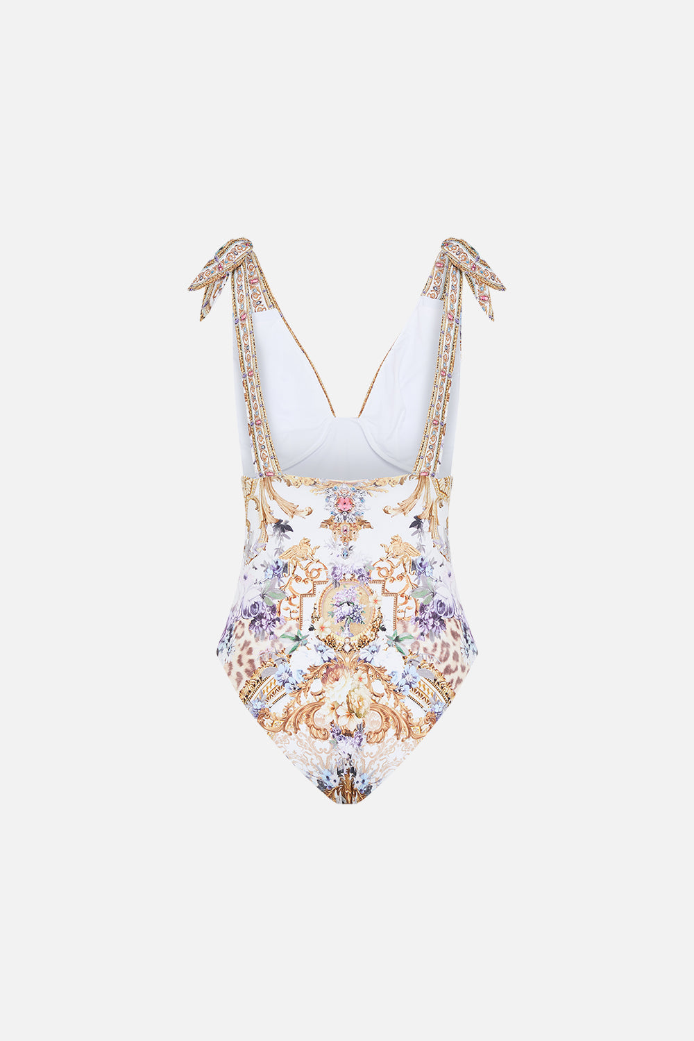 RUCHED TRI - TIE SHOULDER ONE PIECE PALAZZO PLAY DATE