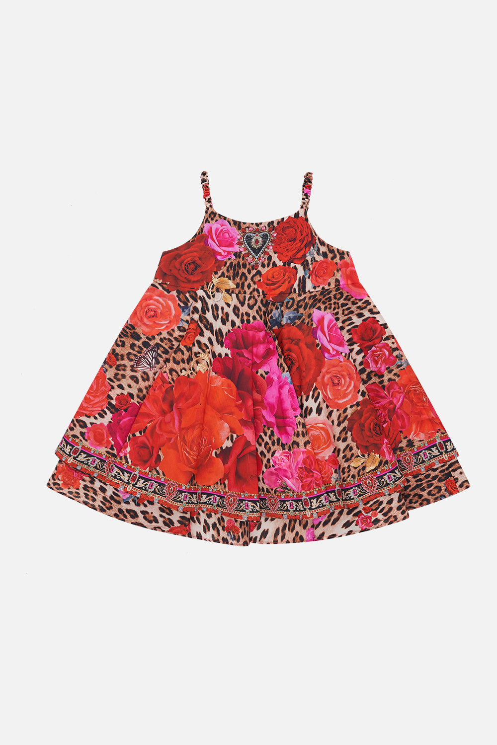 Product view of Milla By CAMILLA babaies ruffle dress in Heart Like A WildFflower print