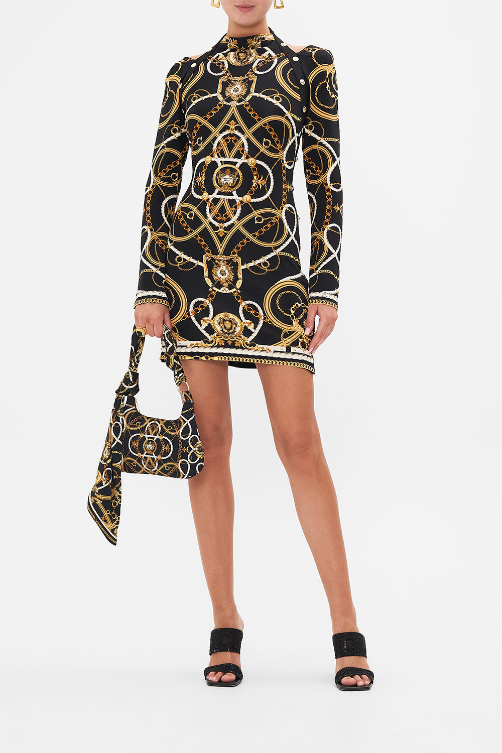 Product view of CAMILLA shoulder bag in Coast To Coast print