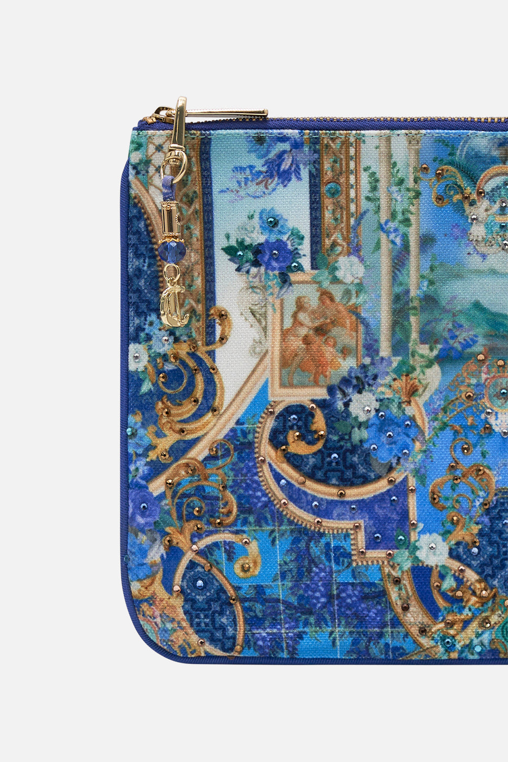 CAMILLA small clutch in Views of Vesuvius print