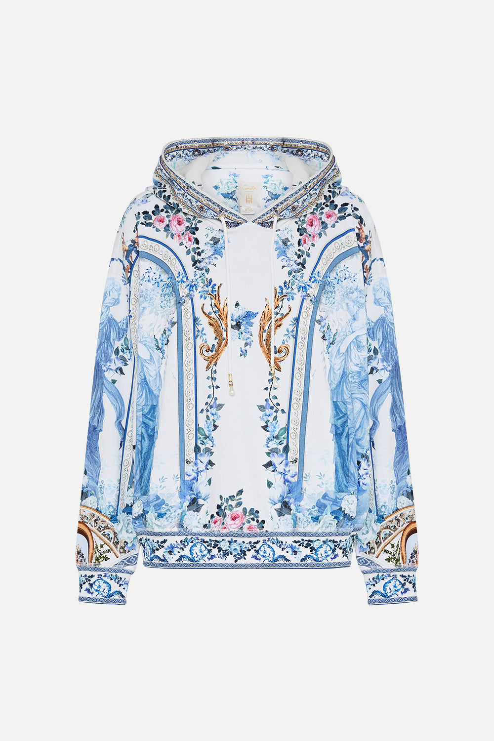 CAMILLA hoodie in Season Of The Siren print