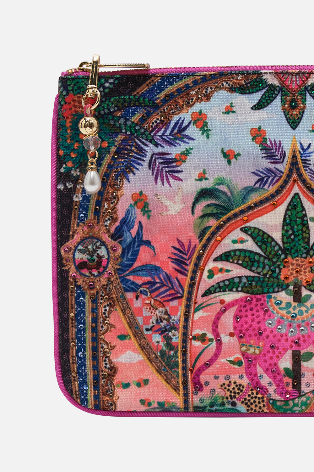 SMALL CANVAS CLUTCH ALESSANDROS ATLANTIS