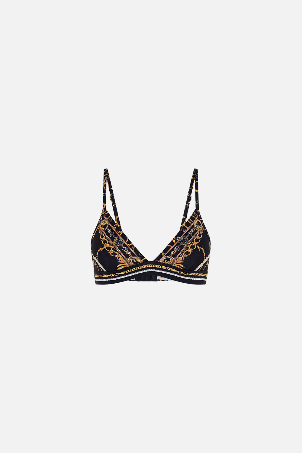 Product view of CAMILLA lingerie bra in Coast to Coast print
