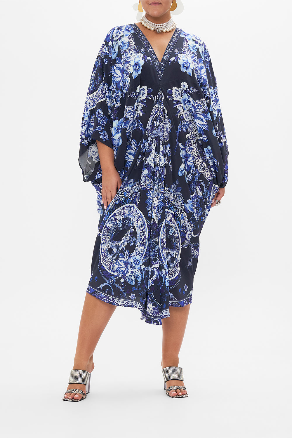 T SHAPE LONG KAFTAN DELFT DYNASTY