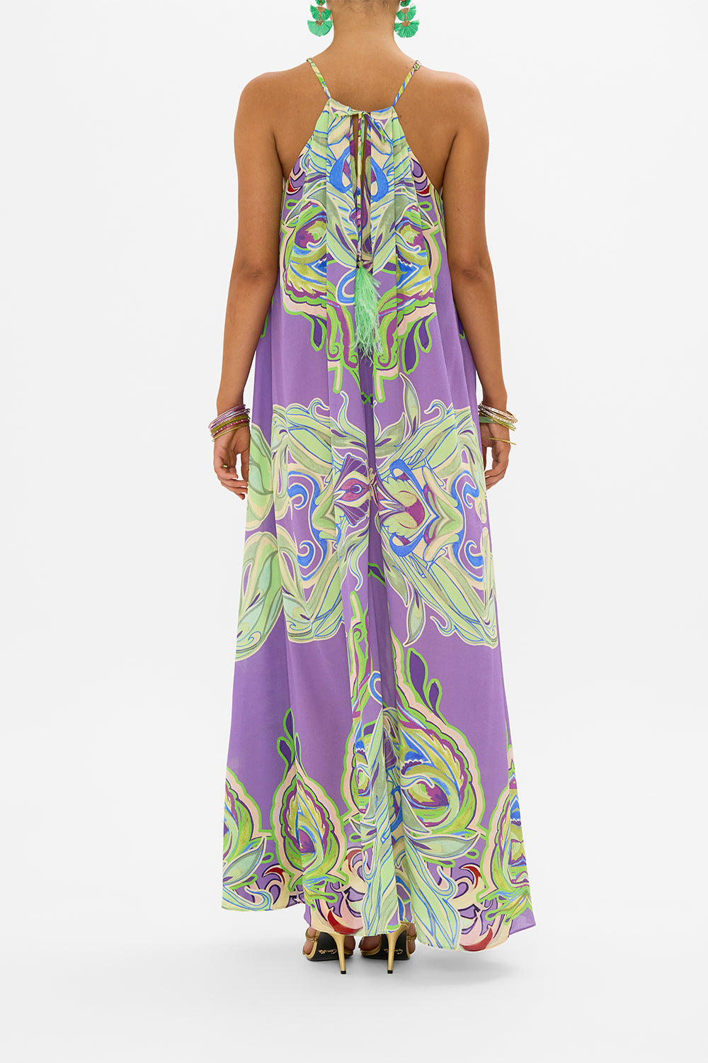 CAMILLA maxi dress in Amsterdam Jewel print