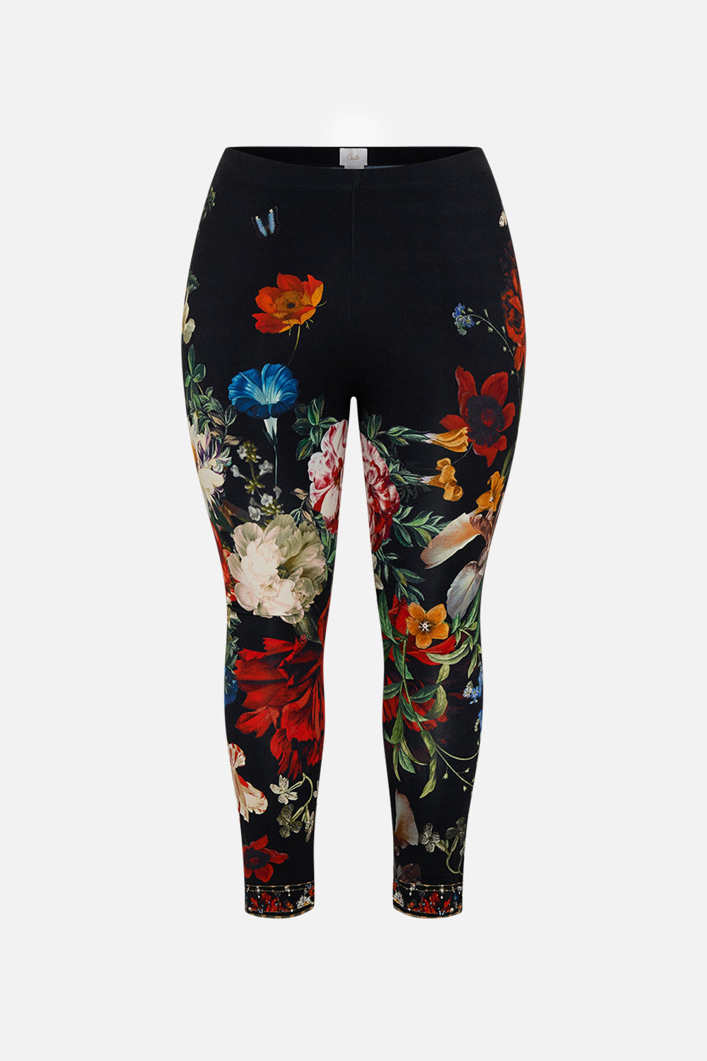 CAMILLA floral print leggings in A Still Life print