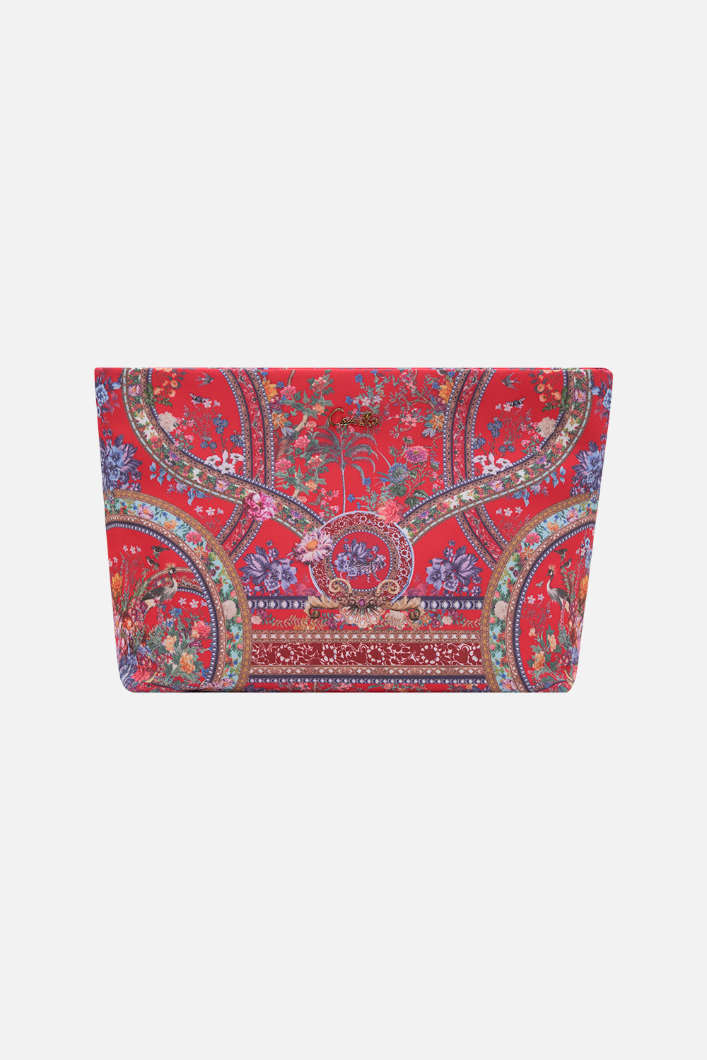 CAMILLA large makeup bag in The Summer Palace print