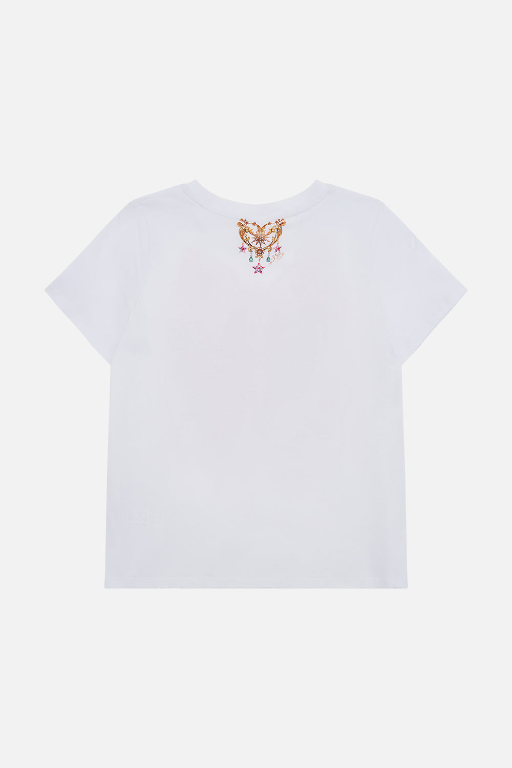 Product view of Milla by CAMILLA kids t shirt in Saluti Summerttime print