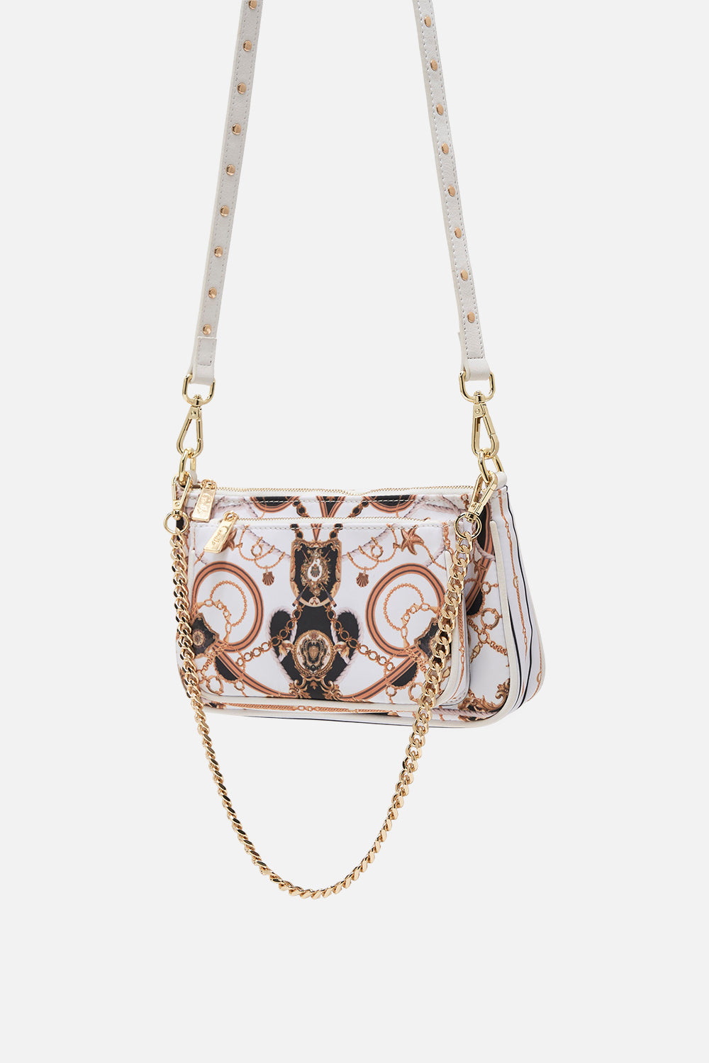 Product view of CAMILLA nylon bag in Sea Charm print