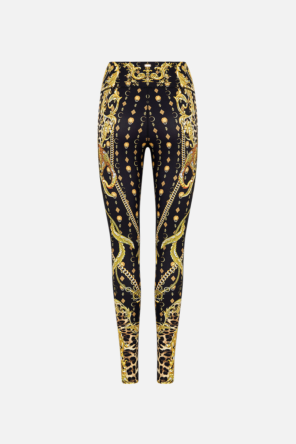 CAMILLA activewear leggings in Noveau Nature print