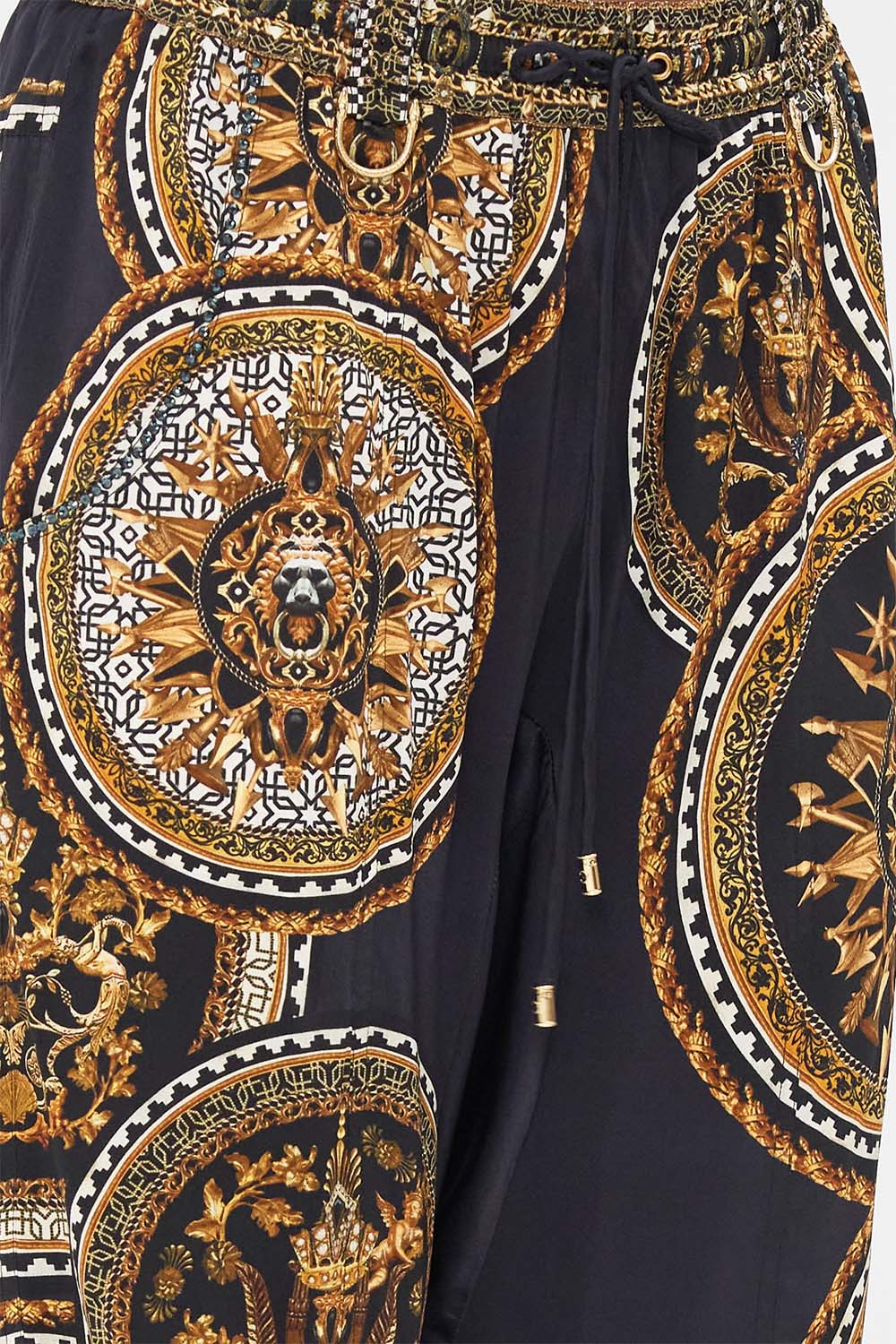 DROP CROTCH TRACK PANT DUOMO KALEIDO