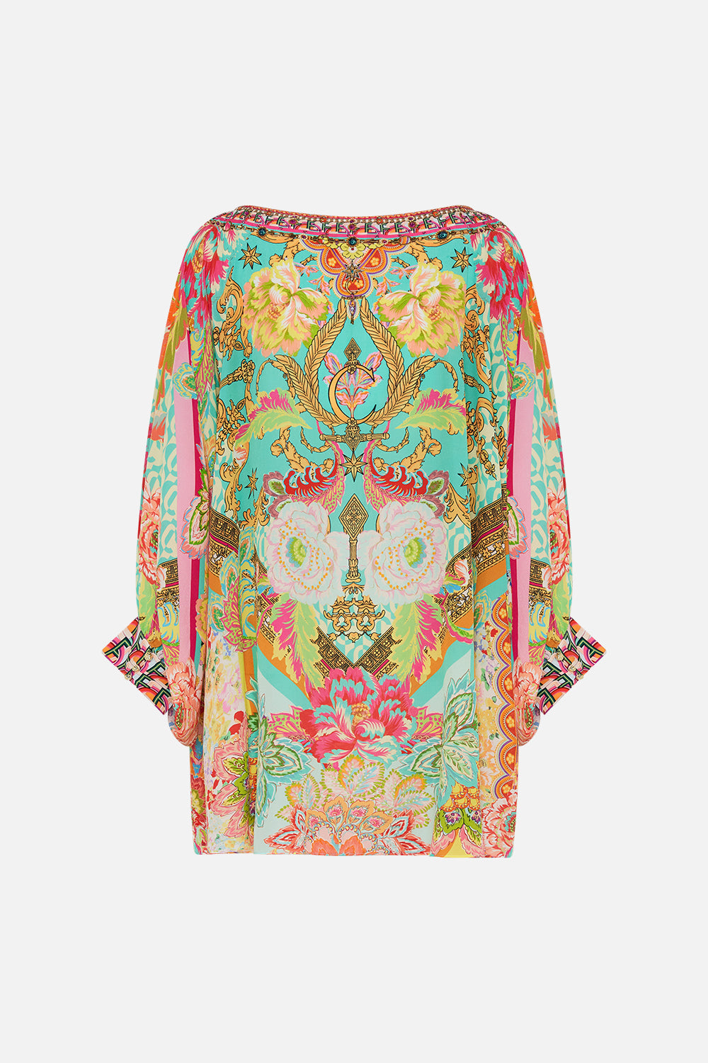 RAGLAN SLEEVE BLOUSE WITH CUFF AN ITALIAN WELCOME