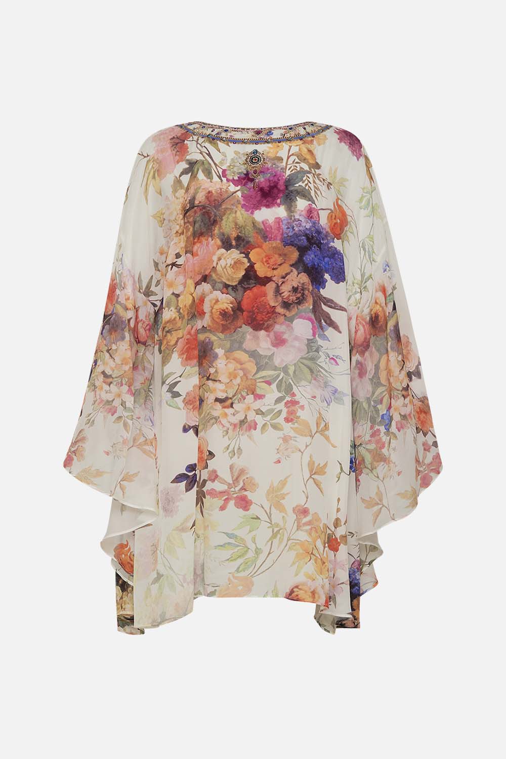 RAGLAN SLEEVE FLARED KAFTAN FRIENDS WITH FRESCOS