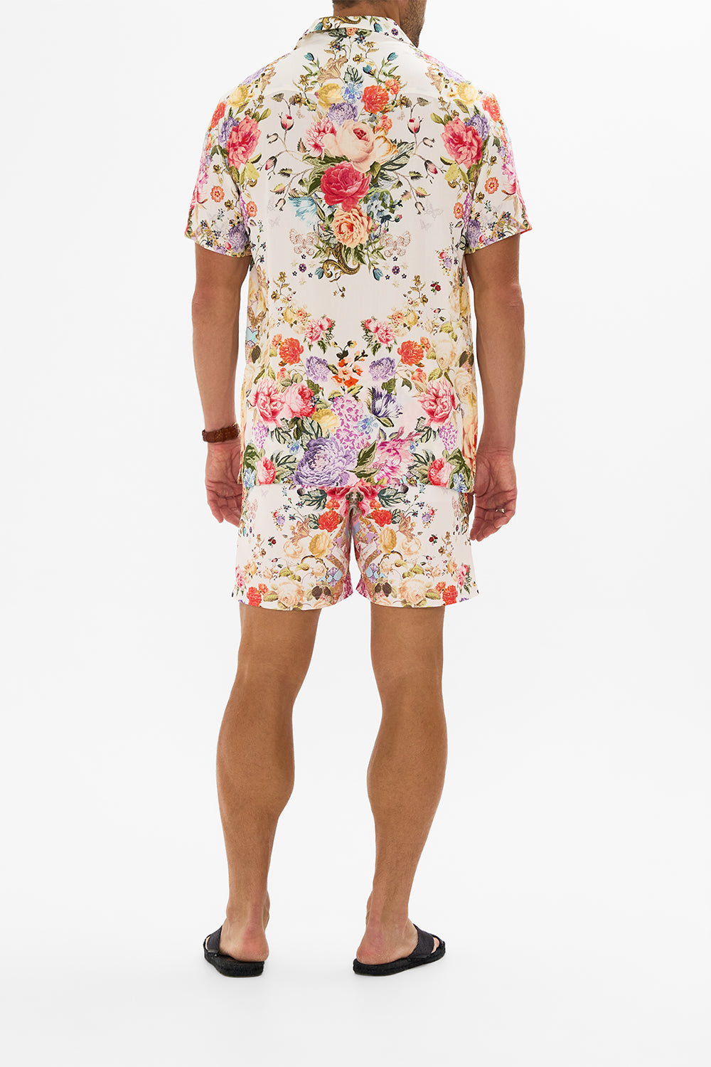 Hotel Franks by CAMILLA floral mid length boardshort in Sew Yesterday