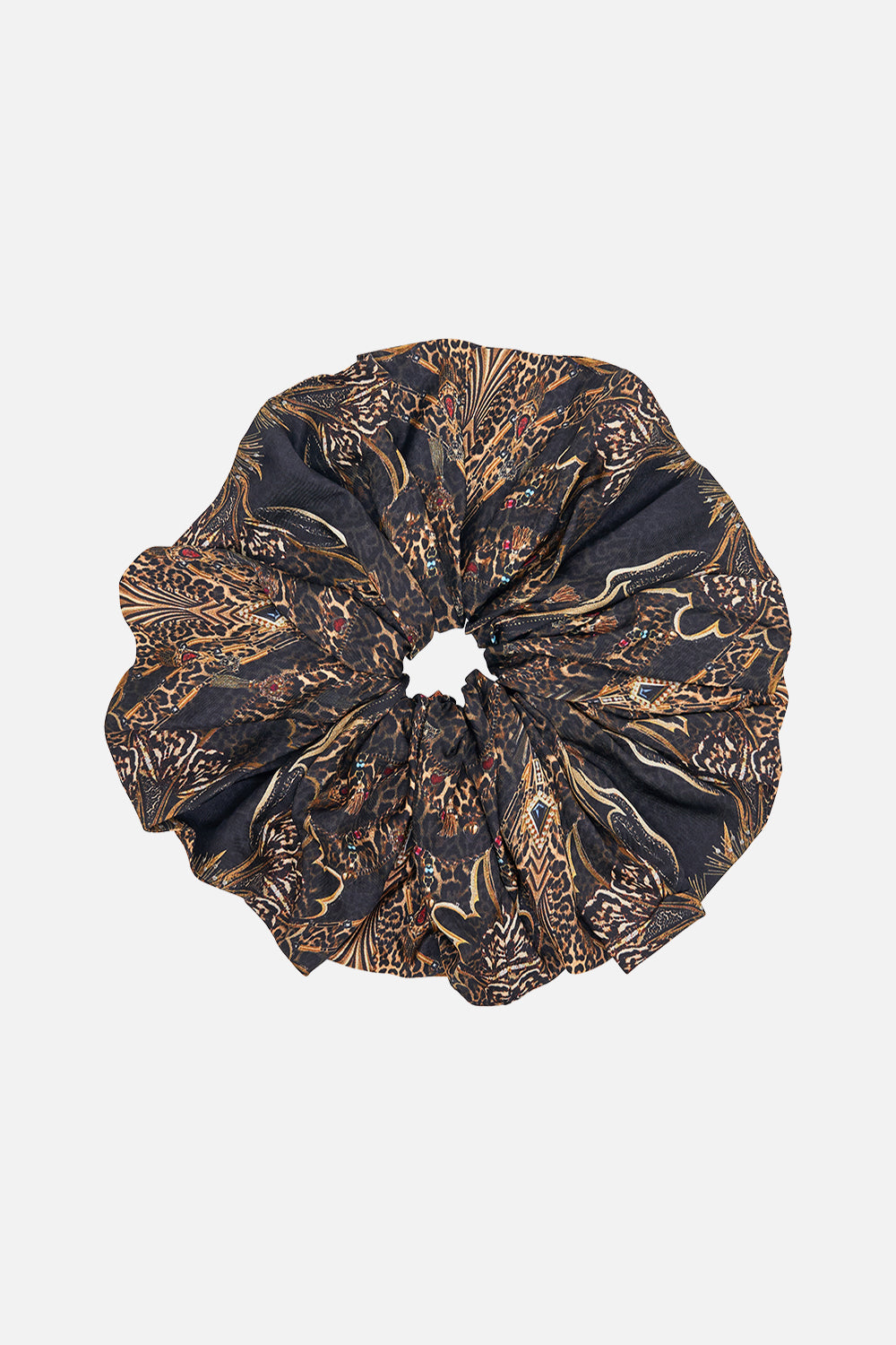 CAMILLA oversized scrunchie in Amsterglam print