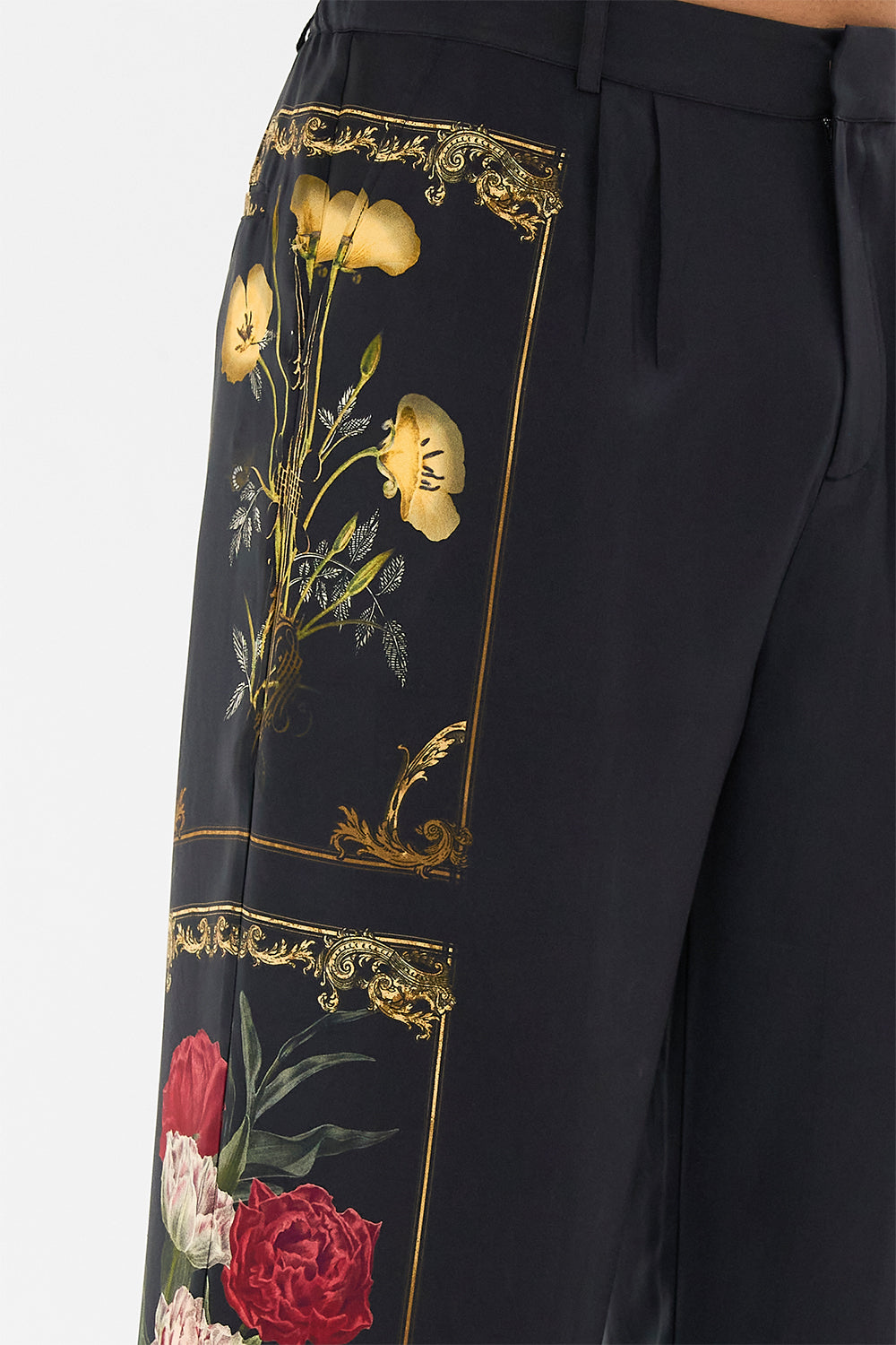 CAMILLA floral tailored lounge pant in Magic in the Manuscripts