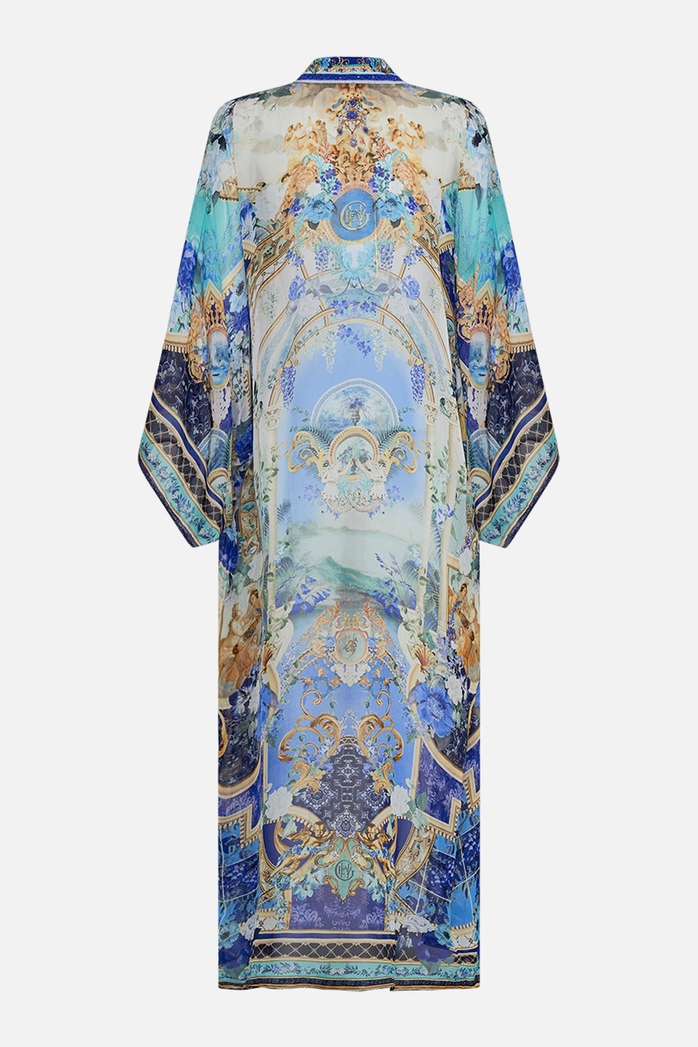 KIMONO LAYER WITH COLLAR VIEWS OF VESUVIUS