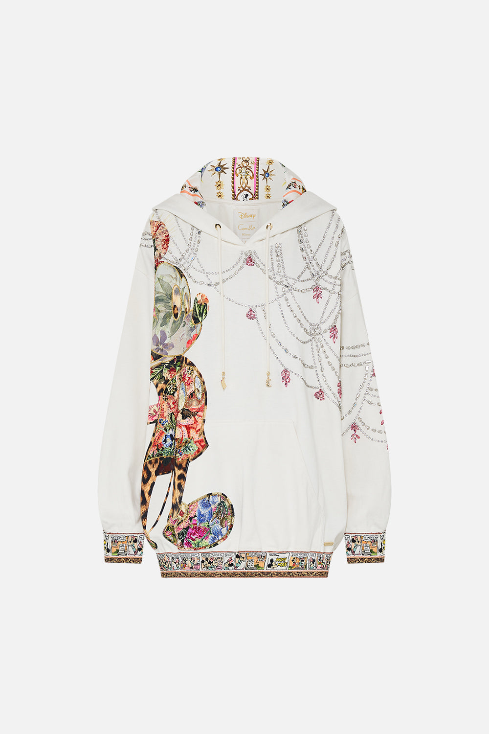 Disney x CAMILLA hoodie in Minnie Magic Forever print
