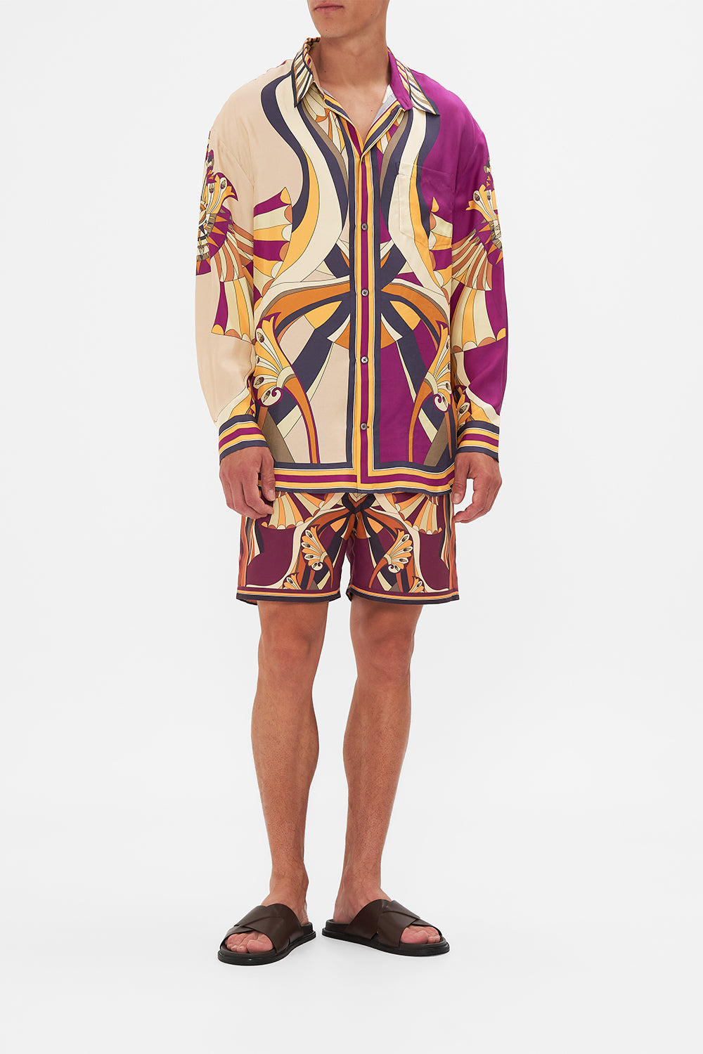 OVERSIZED SHIRT DESERT DELIRIUM