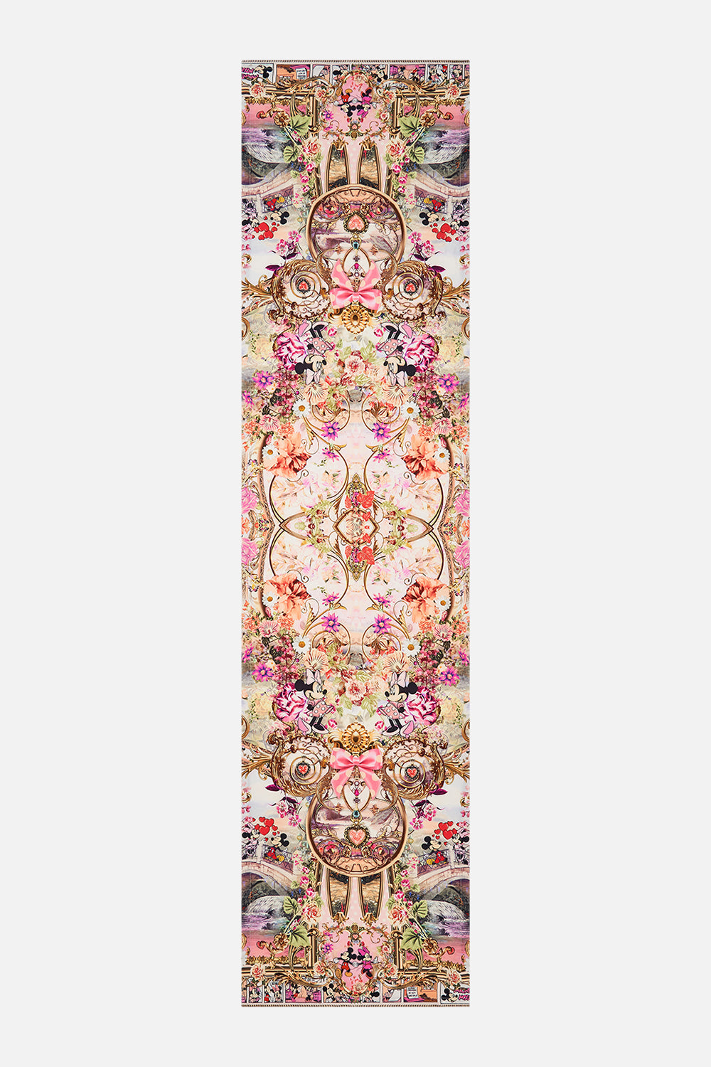 Disney x CAMILLA table runner in Minnie Mouse Magic print